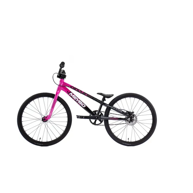 Meybo Clipper Mini (17.7"TT) BMX Race Bike-Black/Pink/White - 3