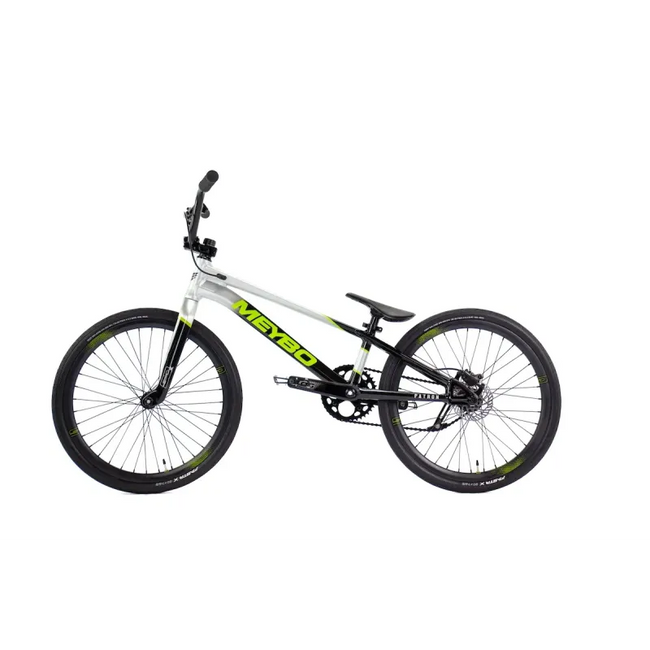 Meybo Patron Expert XL (20.6"TT) BMX Race Bike-Black/Grey/Lime - 3
