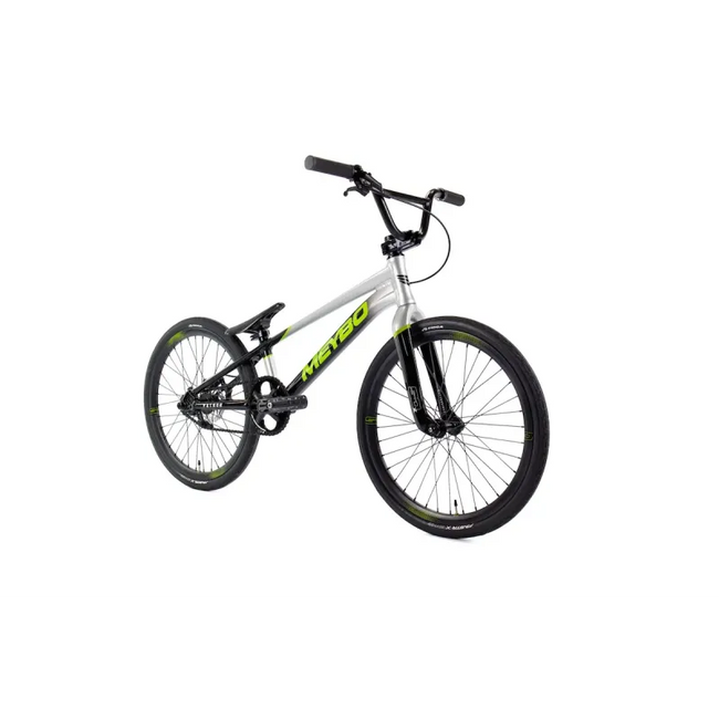 Meybo Patron Expert XL (20.6"TT) BMX Race Bike-Black/Grey/Lime - 2