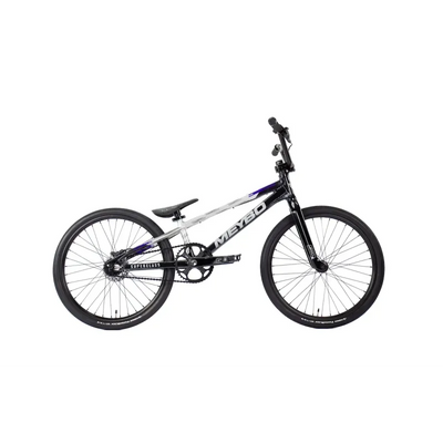 Meybo Superclass Expert XL (20.6"TT) BMX Race Bike-Black/Grey/Purple