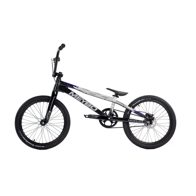 Meybo Superclass Pro XXXXL (23"TT) BMX Race Bike-Black/Grey/Purple - 3