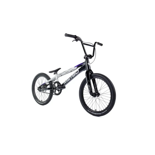 Meybo Superclass Pro (21"TT) BMX Race Bike-Black/Grey/Purple - 2