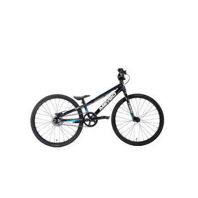 Meybo TLNT Micro (16.8"TT) BMX Race Bike-Black/White/Blue