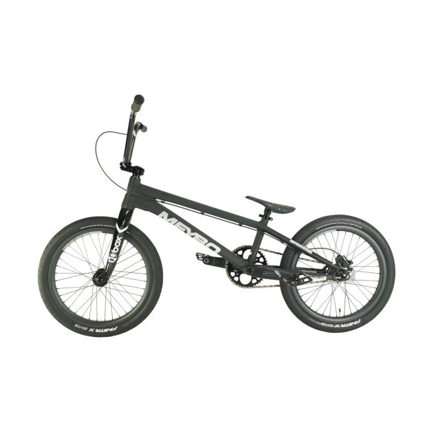 Meybo Patron Pro XXXL 22.5 BMX Race Bike-Matte Black-Shiny Grey