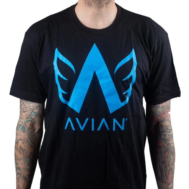 Avian Next Level Logo T-Shirt-Black - 1