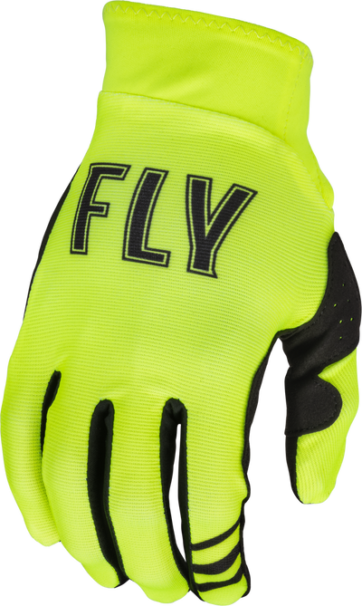Fly Racing Pro Lite BMX Race Gloves-Hi-Vis/Black