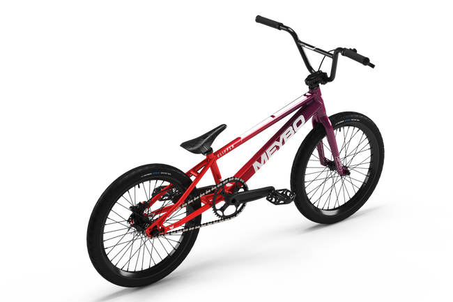 Meybo Clipper Disc Pro 22 BMX Race Bike-Red/Maroon - 5