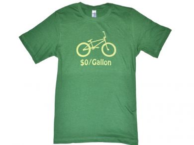 Effin Ride 0-Per Gallon T-Shirt-Green