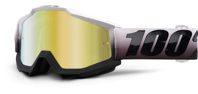 100% Accuri Goggles-Invaders-Mirror Gold Lens