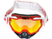 100% Racecraft Goggles-Fire Red-Mirrored Red Lens - 2