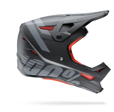 100% Status BMX Race Helmet-Meteor Black