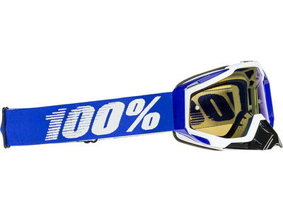 100% Racecraft Goggles-Cobalt Blue