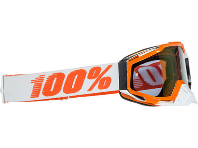 100% Racecraft Goggles-Mandarina 2