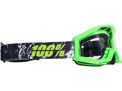 100% Strata Jr Goggles-Crafty Lime