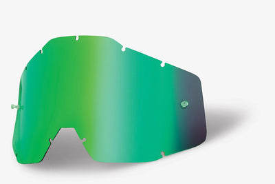 100% Accuri/Strata Youth Replacement Lens-Mirror Green
