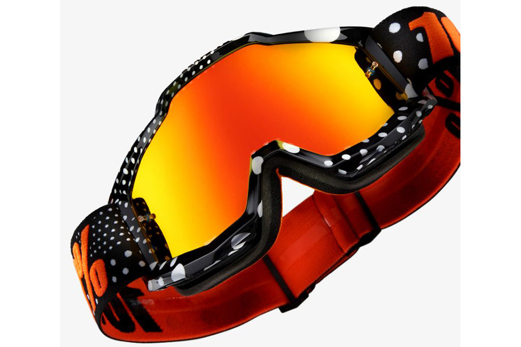 goggles 100 accuri 100% Accuri BMX Goggles-Gaspard with Mirror Red Lens at J&R Bicycles – J&R Bicycles, Inc