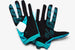 100% ITrack Glove-Teal - 3