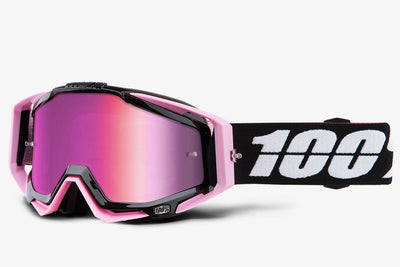 100% Racecraft Goggles-Floyd-Mirror Pink Lens