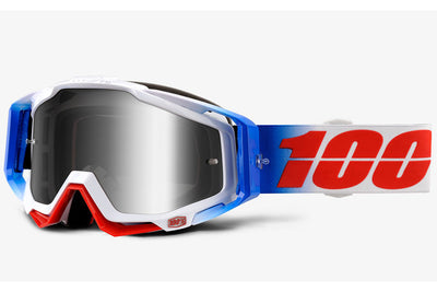 100% Racecraft Goggles-Fourth-Mirror Silver Lens