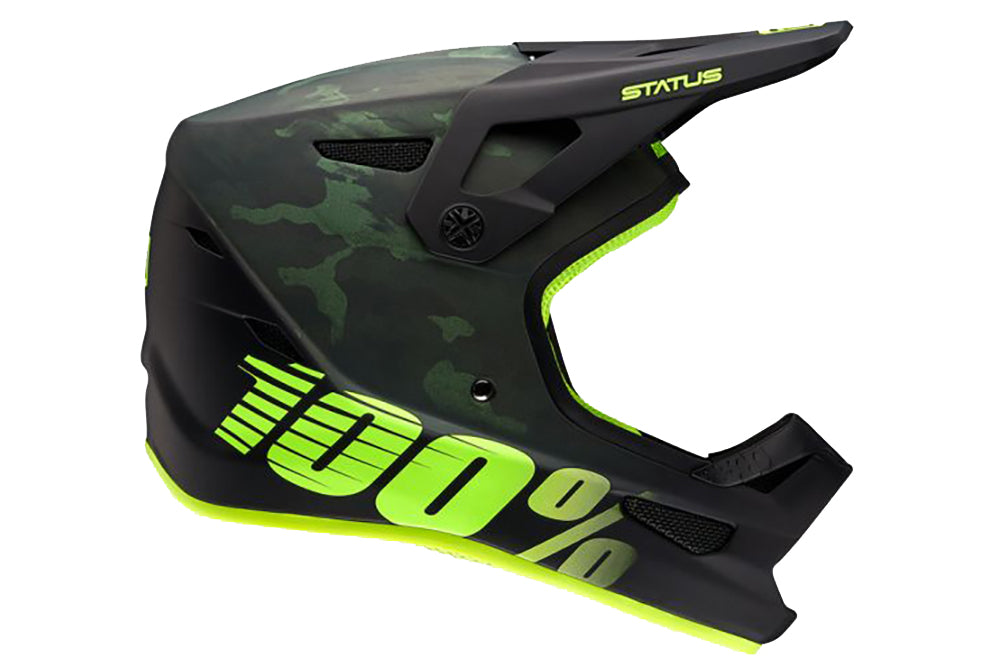 100 helm downhill 100% Status BMX Race Helmet-Skeema