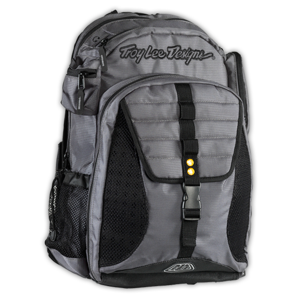 Troy Lee Ignition Backpack-Gray at J&R Bicycles – J&R Bicycles, Inc.