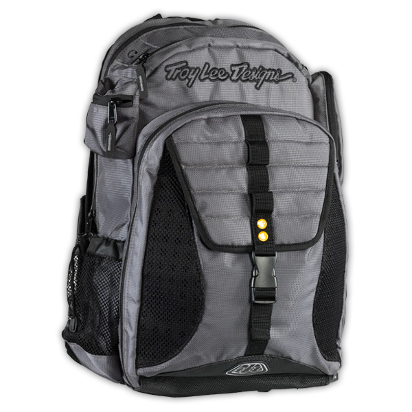 Troy Lee Ignition Backpack-Gray - 1