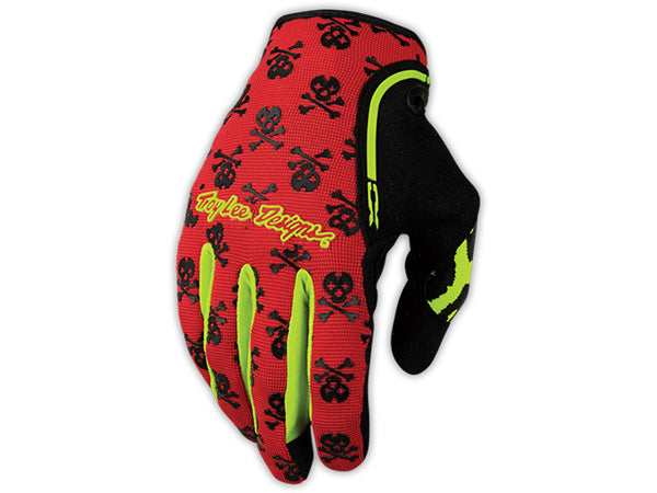 Troy Lee XC BMX Race Gloves-Anarchy Red - 1