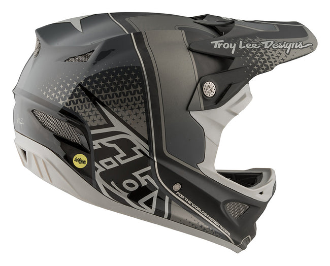 Troy Lee D3 Carbon MIPS Helmet-Starburst Black - 9