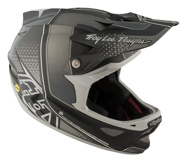 Troy Lee D3 Carbon MIPS Helmet-Starburst Black - 5
