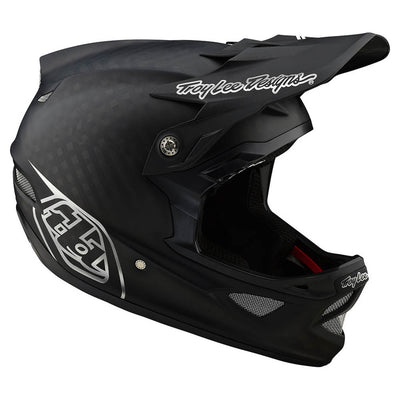 Troy Lee D3 Carbon MIPS Helmet-Midnight Chrome