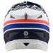 Troy Lee Designs D3 Fiberlite BMX Race Helmet-Silhouette Navy/White - 3