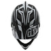 Troy Lee Designs D4 Carbon MIPS BMX Race Helmet-Slash Black/White - 5