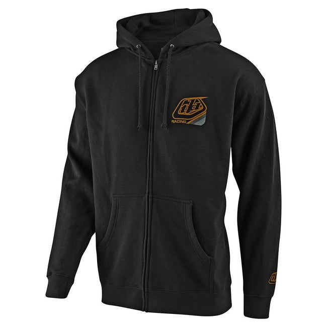 Troy Lee Designs Mix Zip Up Hoodie-Black - 1