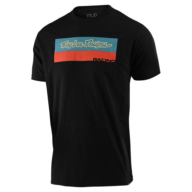 Troy Lee Designs Racing Block T-Shirt-Black - 1