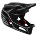 Troy Lee Designs Stage MIPS BMX Race Helmet-Pinstripe Black/White - 4