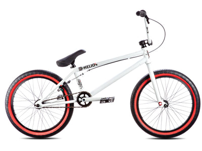 DK Helio BMX Bike-Matte White