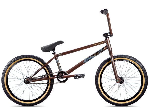 DK X-Model BMX Bike-Matte Woodgrain - 1