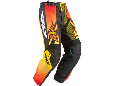 Fly Racing 2013 Ltd Ed F-16 Race Pants-Black/Orange/Yellow