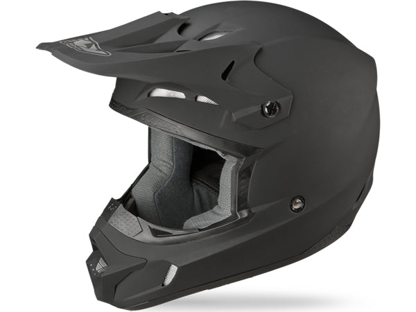 Fly Racing Kinetic Helmet-Matte Black - 1