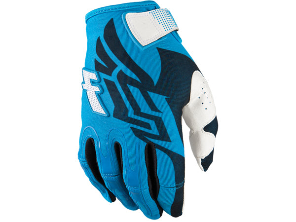 Fly Racing 2013 Kinetic Gloves-Blue/White - 1