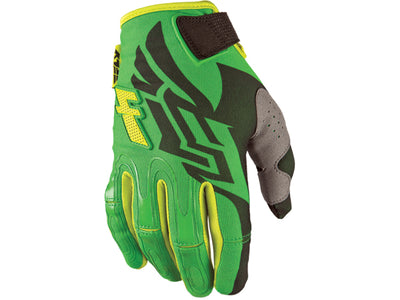 Fly Racing 2013 Kinetic Gloves-Green/Black