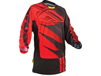 Fly Racing 2013 Kinetic Inversion BMX Race Jersey-Red/Black