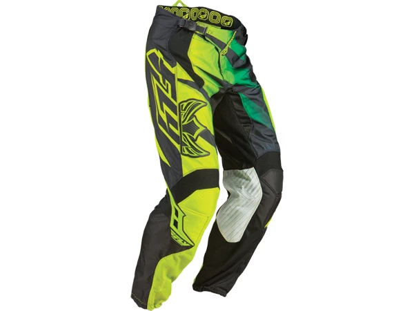 Fly Racing 2013 Kinetic Inversion Race Pants-Black/White - 1