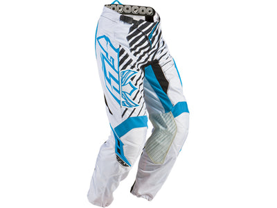 Fly Racing 2013 Kinetic RS Race Pants-Blue/White