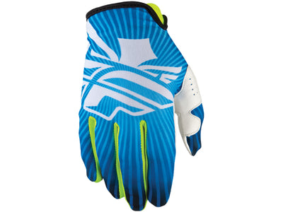 Fly Racing 2013/2014 Lite Race Gloves-Blue/Yellow/White