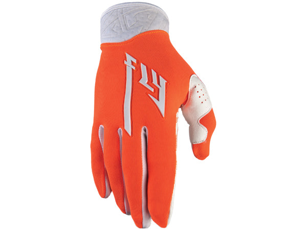 Fly Racing 2013/2014 Pro Lite Gloves-Orange/White - 1