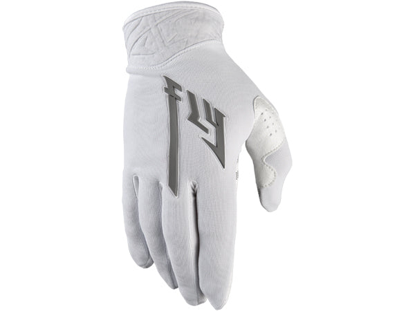Fly Racing 2013/2014 Pro Lite Gloves-White/Gray - 1
