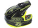 Troy Lee 2013 D3 Carbon Helmet-Pinstripe Yellow - 4