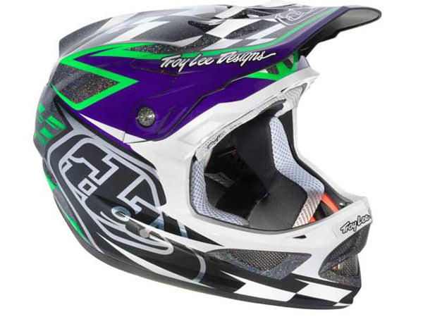 Troy Lee 2013 D3 Composite Helmet-Team Black/Green at J&R Bicycles