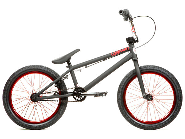 United 2013 Supreme SU18 BMX Bike-Black/Red at J&R Bicycles – J&R